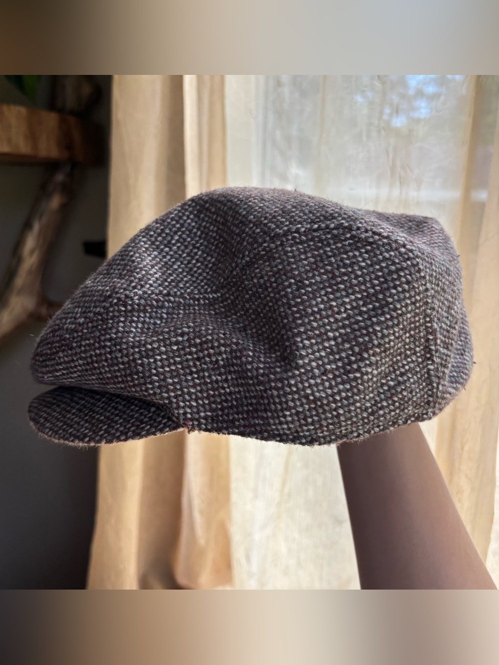 Aeropostale Y2K Tweed Paperboy Hat